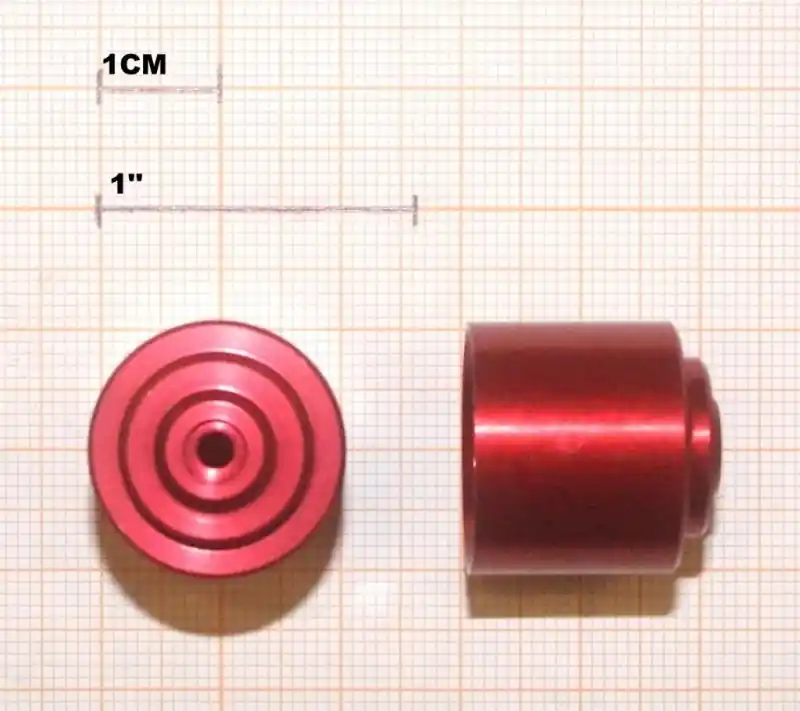 benelli armi ricambio cappellotto spingi cartuccia anodizzato rosso - cal, 20