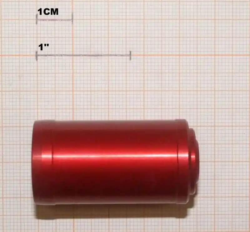 benelli armi ricambio cappellotto spingi cartuccia anodizzato rosso - cal, 12