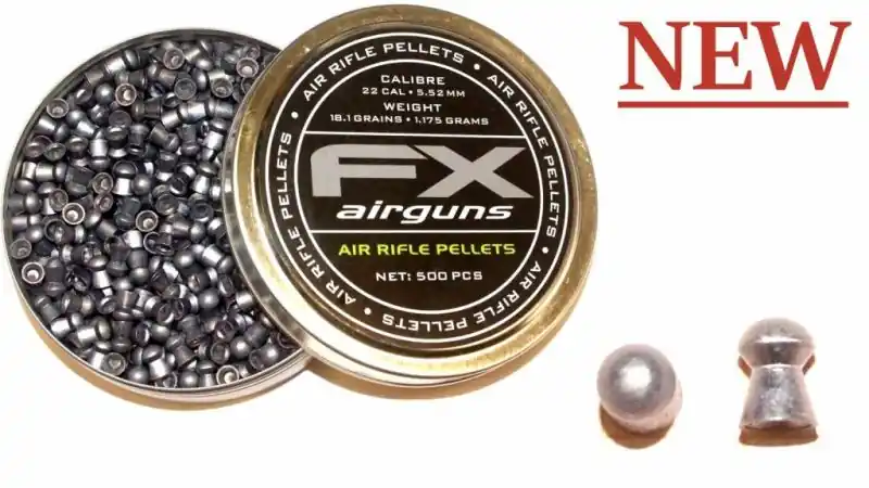 fx airguns piombini calibrati cal. 5.52 peso 1.175 grammi - confezione da 500 piombini