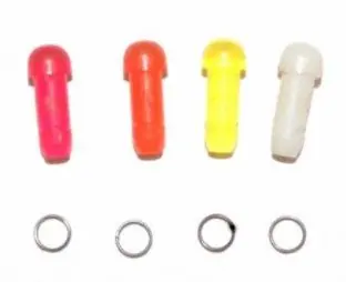 set 4 mirini colorati originali beretta per porta mirino beretta