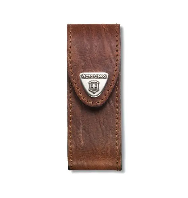 victorinox fodero in pelle per coltelli multiuso