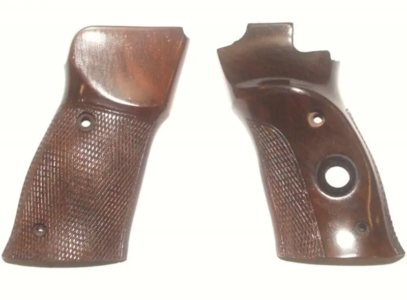 guancette in legno destre per beretta 76