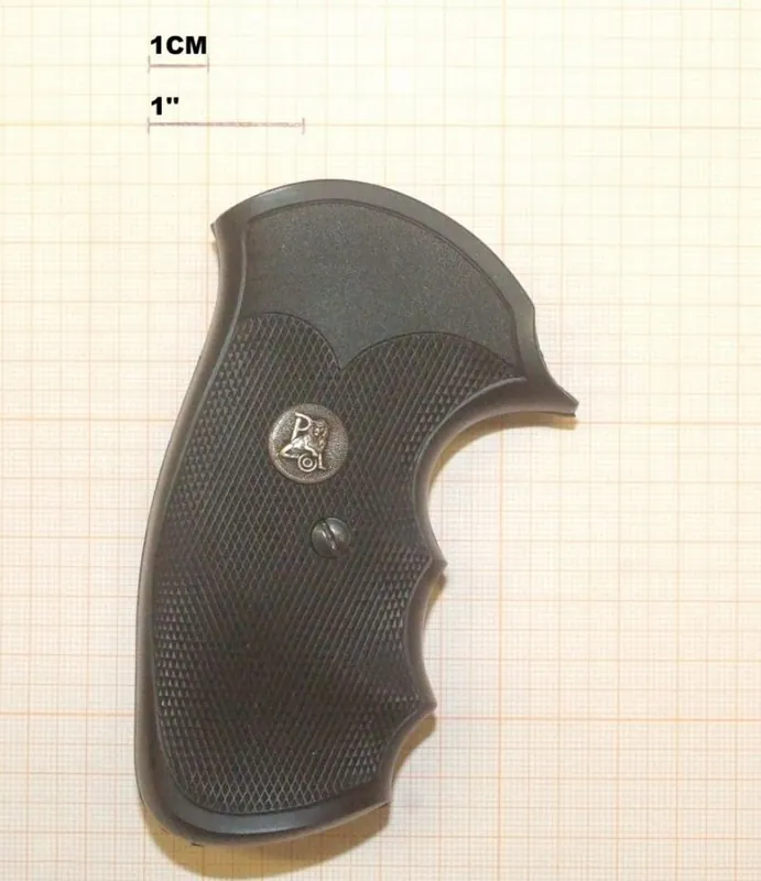 pachmayr the gripper - guancette in gomma per smith & wesson j frame round butt
