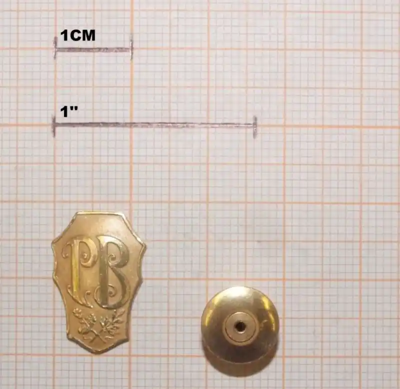 beretta spilletta scudetto in oro 14 kt con logo pb