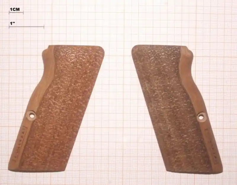 tanfoglio - guancette in legno standard per modello p21l - combat / standard - combat sport - gt