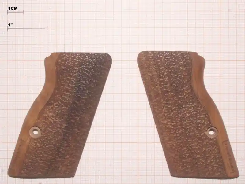 tanfoglio guancette in legno custom per modelli fusto small cal. 9x21 - 40 s&w