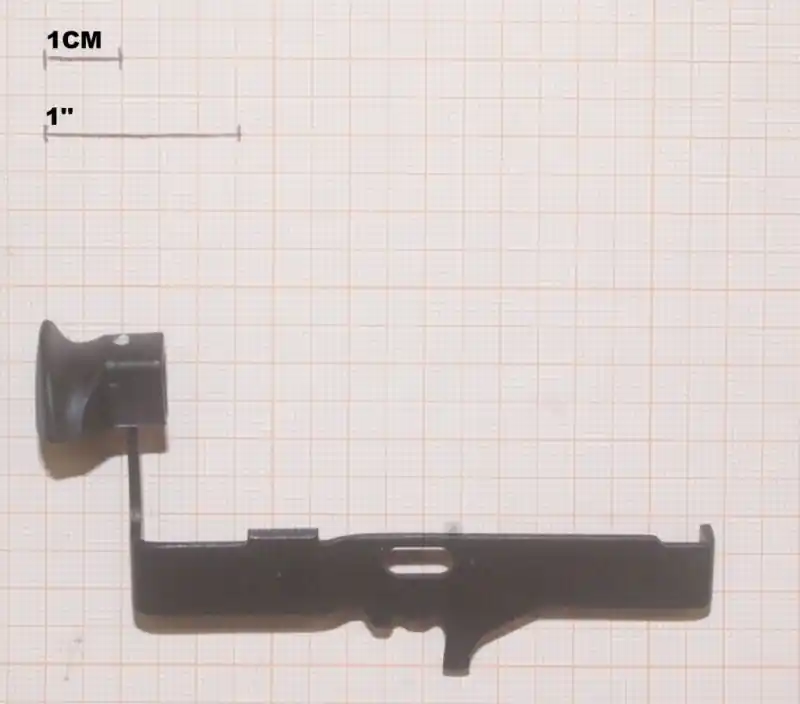 stoeger ricambio leva sicura automatica per f40 - x10 - x20 - cal.4.5
