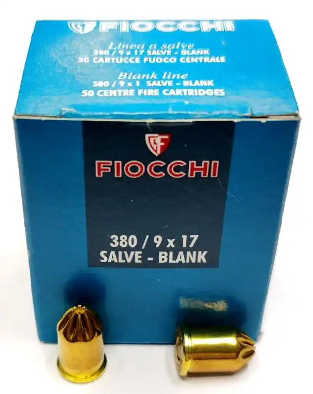 fiocchi cartucce a salve cal. 380 - 9x17