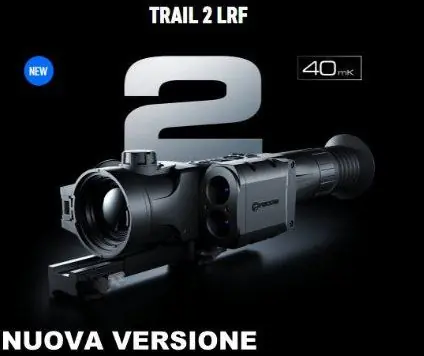 pulsar trail 2 lrf xp50 ottica termica di puntamento con telemetro integrato, ottica termica 1800 metri , ottica termica migliore sul mercato