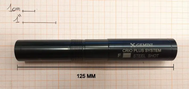 GEMINI STROZZATORE IN/OUT + 55 CRIOPLUS CAL. 20 PER BENELLI / BREDA / FRANCHI / MAROCCHI