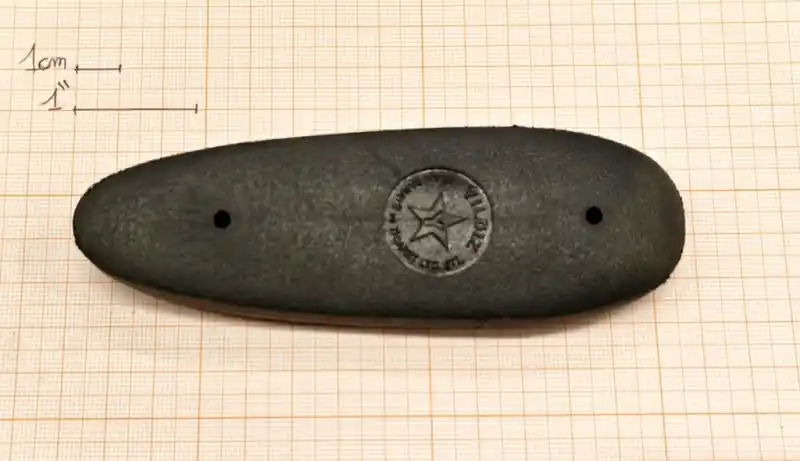 YILDIZ CALCIOLO IN GOMMA PER SOVRAPPOSTO CAL. 12