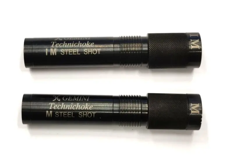 GEMINI STROZZATORI TECHNICHOKE IN/OUT +20 mm / cal. 36 - per FRANCHI-FAIR-RFM