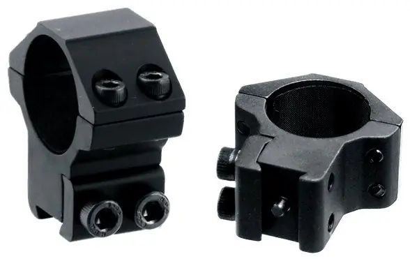 UTG ANELLI RGPM-25M4 1" PER BASI DA 11 mm - ACCUSHOT SCOPE RINGS