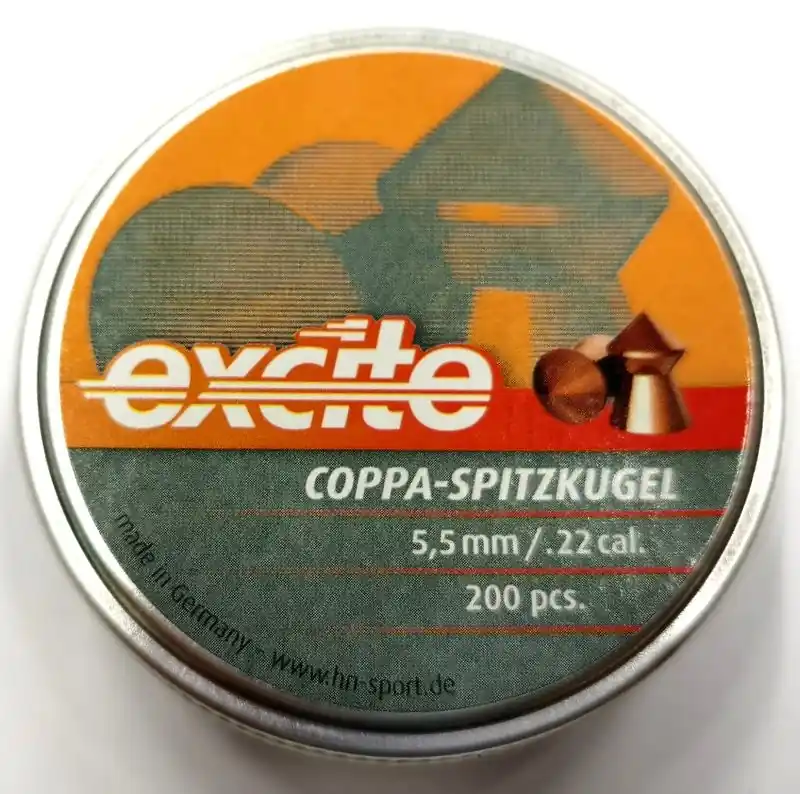 H&N EXCITE COPPA-SPITZKUGEL RAMATI cal. 5,5 - 200pz.