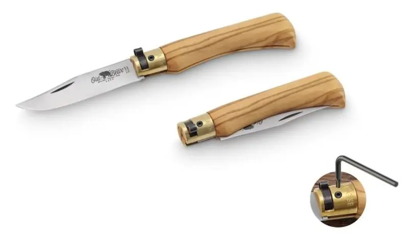 ANTONINI - COLTELLO CHIUDIBILE CON SICURA - MISURA XL - 23 CM APERTO buellistore