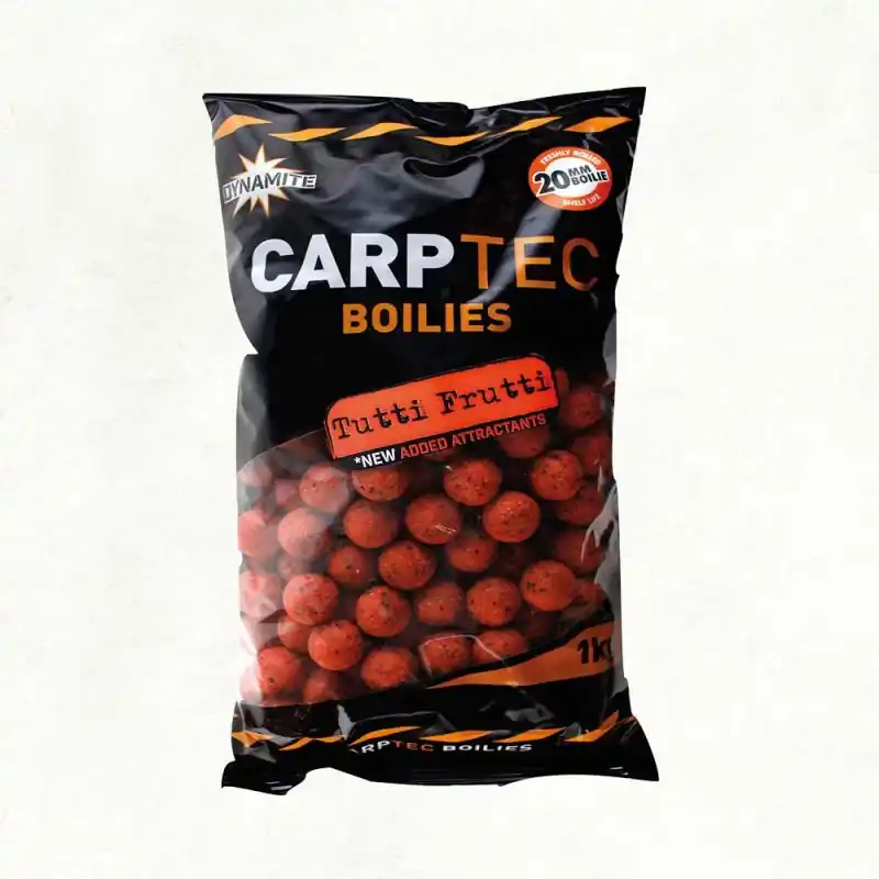 DYNAMITE BAITS CARP TEC BOILIES TUTTI FRUTTI 15 mm - 2 KG buellistore
