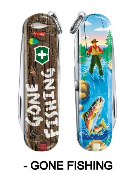 VICTORINOX SWISS MODERN - GONE FISHING buellistore