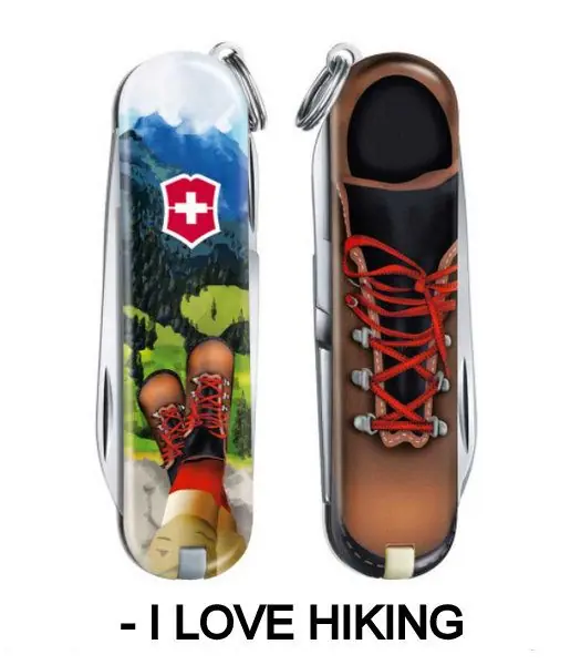 VICTORINOX SWISS MODERN - I LOVE HIKING buellistore
