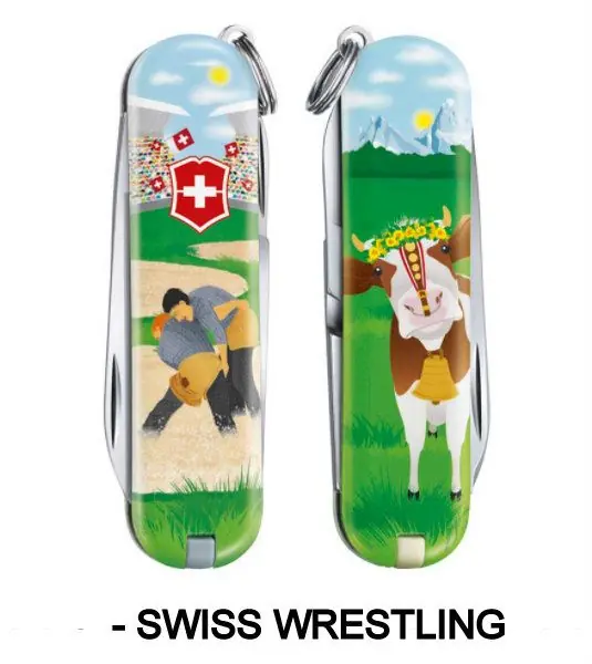 VICTORINOX SWISS MODERN - SWISS WRESTLING buellistore