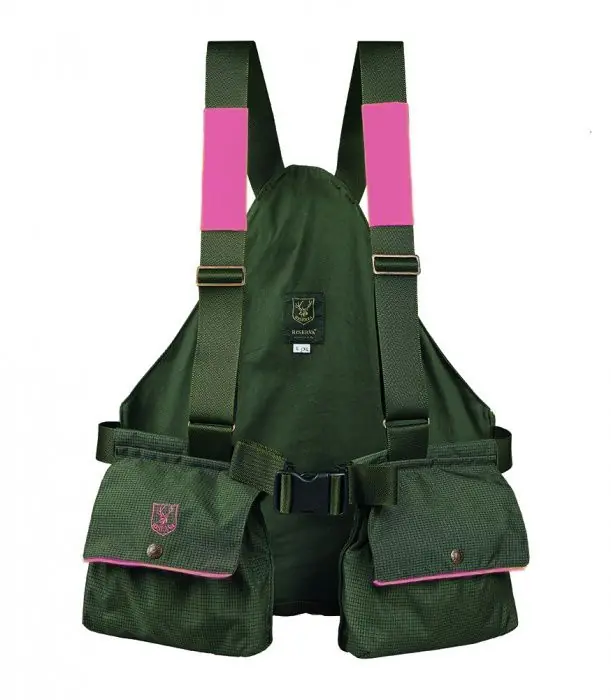 trisacca tecnica antistrappo con inserti magenta tg s / m