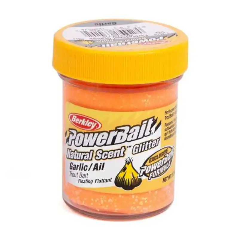 BERKLEY PASTA PER TROTE GALLEGGIANTE AROMA ALL‘AGLIO COLORE FLUO ORANGE buellistore