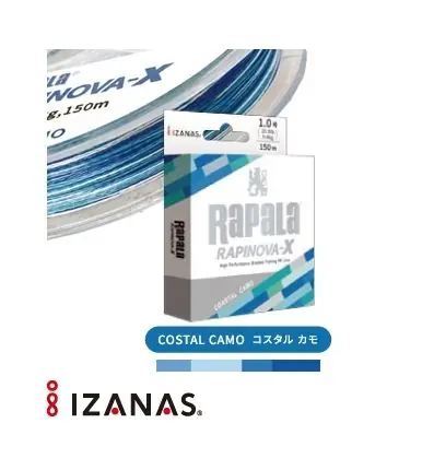 rapala rapinova-x trecciato 150 metri