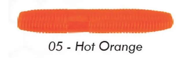 majora by fabio zeni flexo worm 1,5‘‘ hot orange