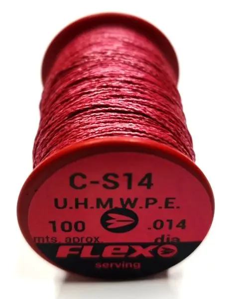 STRINGFLEX SERVING STRING CARRERA B. CHERRY 0.014"