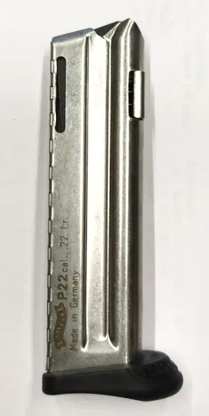 WALTHER CARICATORE DA 10 COLPI PER P22Q cal. 22 LR