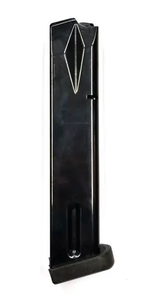 BERETTA CARICATORE NERO LUCIDO CON PAD IN GOMMA DA 20 COLPI PER 92X PERFORMANCE cal. 9X21