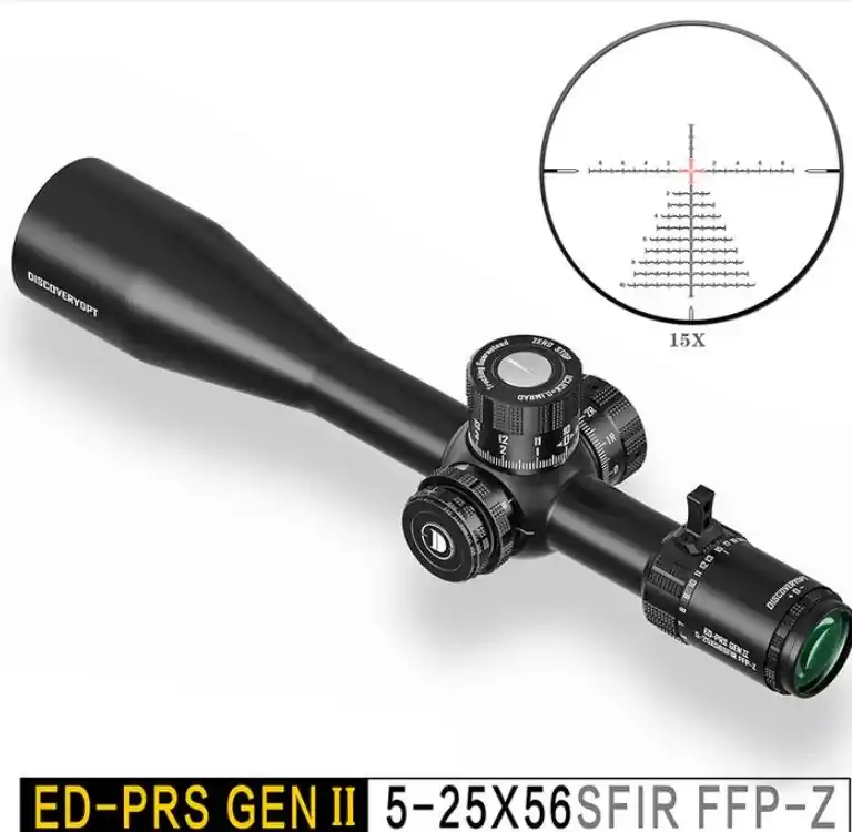 CANNOCCHIALE DISCOVERYOPTIC 5-25X56 SF IR ED AO 34 mm