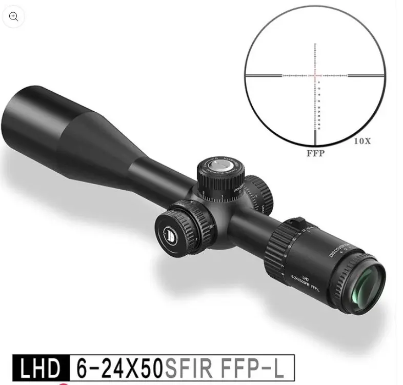 DISCOVERYOPT LHD 6-24X50SFIR FFP-Z/L Diametro 30MM Ottica Cannocchiali