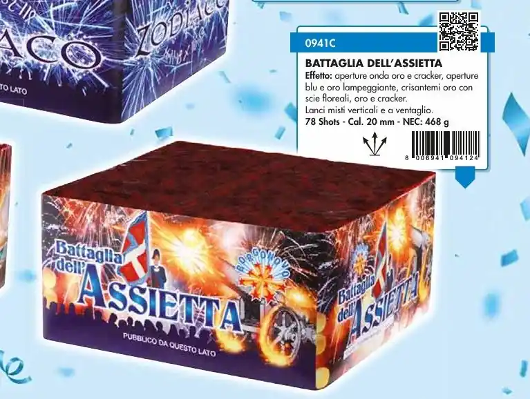 BATTAGLIA DELL‘ASSIETTA -SPETTACOLO-78 COLPI - DURATA 55 SEC.