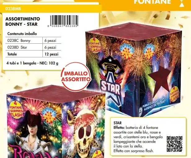 STAR - FONTANA - DURATA 1MIN. 10 SEC