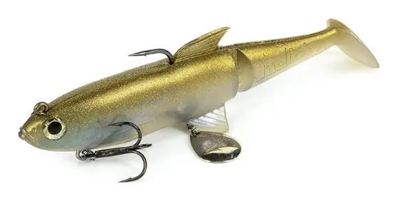 MOLIX SHAD 140 - 689 GOLD HERRING buellistore