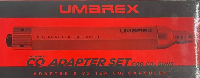 UMAREX ADATTATORE X 2 CO2 DA 12 G