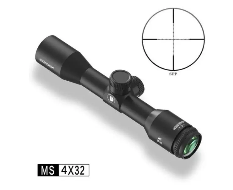 CANNOCCHIALE DISCOVERYOPT 4X32 1" MD ANELLI 11 mm