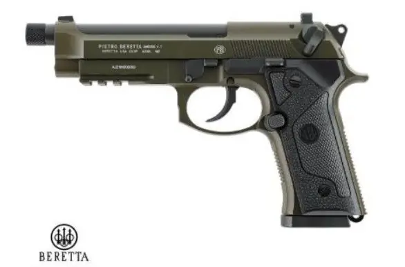 BERETTA PISTOLA CO2 M9A3 GREEN & BLACK CALIBRO 4,5 - LIBERA VENDITA