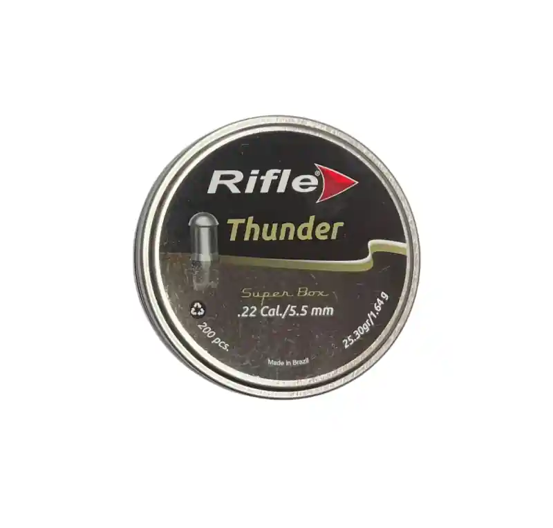 RIFLE PALLET SLUG THUNDER .22 CAL/5.5 mm 1.64 g / 25.30 grs 200 PEZZI buellistore