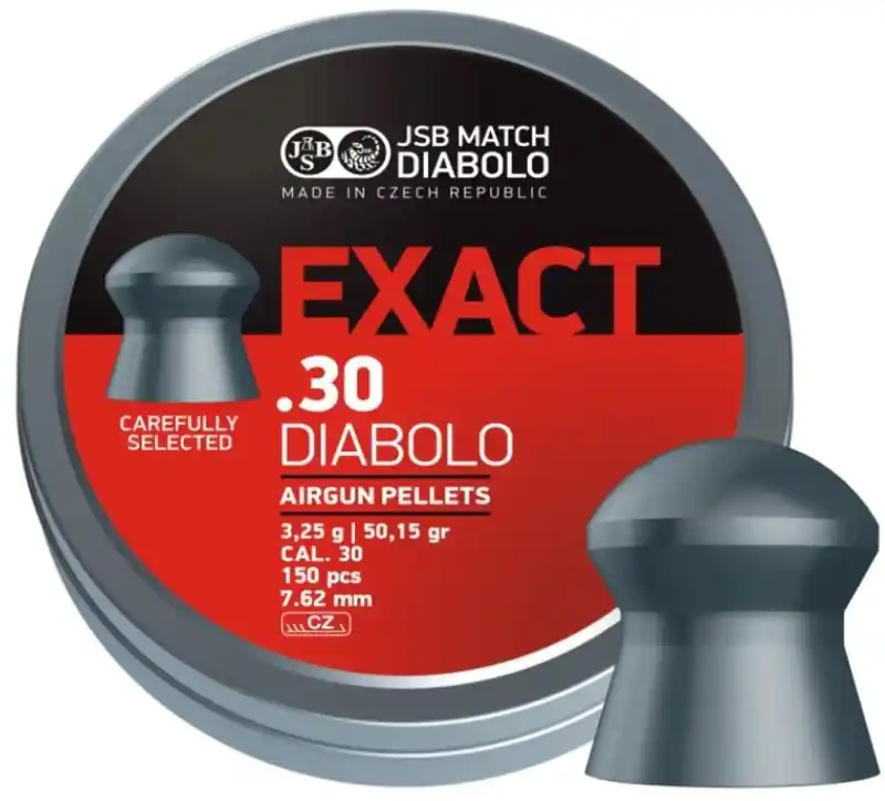 JSB PALLINI EXACT CAL .30 7.62 mm 3.25 g 50.15 gr buellistore