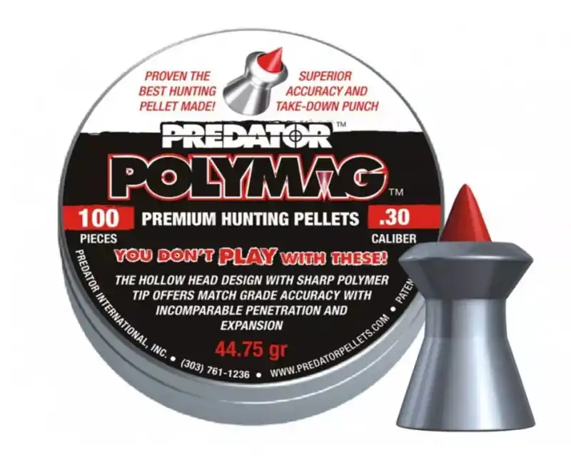 JSB PALLINI POLYMAG CAL. 30 7,66 mm 2.9g / 44.75 gr