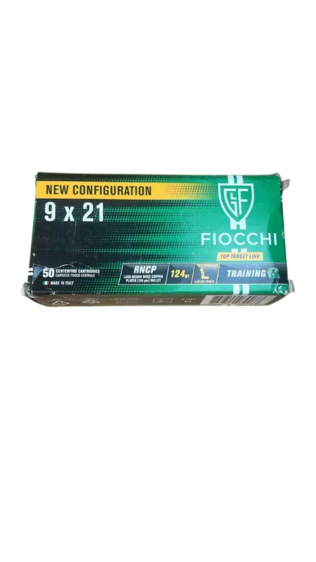 FIOCCHI BOSSOLI 9X21 PRIMO SPARO (50 PZ) IN SCATOLA buellistore