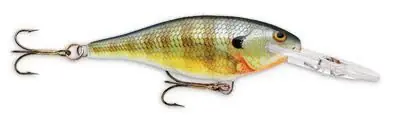 rapala shad rap deep runner 5 fire perch
