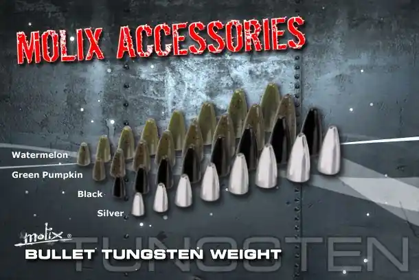 MOLIX bullet tungsten 3/16 oz. buellistore