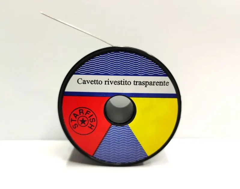 starfish cavetto acciaio termosaldante 50 lb trasparente per la pesca