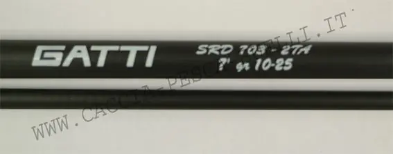 GATTI GREZZO CANNA DA SPINNING SRX 703 2TA 10.25G buellistore
