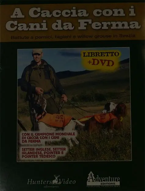DVD + LIBRETTO A CACCIA CON I CANI DA FERMA buellistore