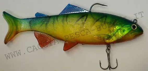 STONE B - SHARK - 20CM - 8" - YELLOW FIRETIGER buellistore