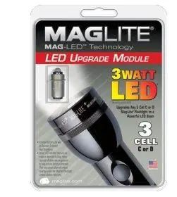 MAGLITE LED UPGRADE MODULE 3W - 2 CELL C D buellistore