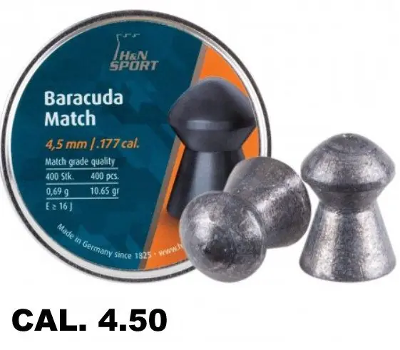 h&n baracuda match calibrati 4.50
